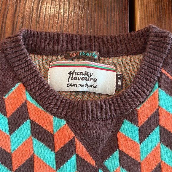 boys 4funky flavours sweater size 4T - Picture 2 of 2